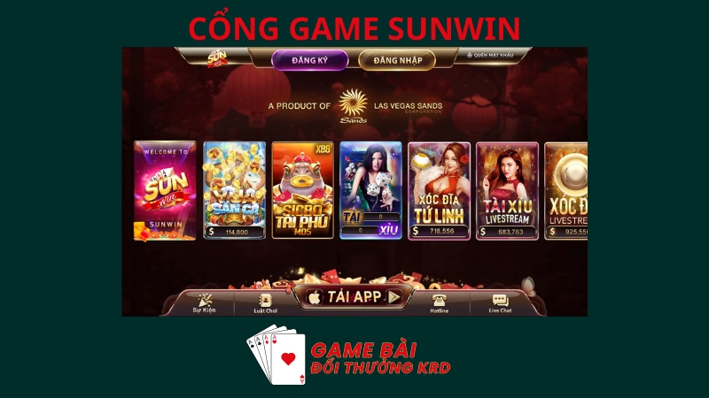 Sunwin - Cổng game chơi tài xỉu HOT nhất
