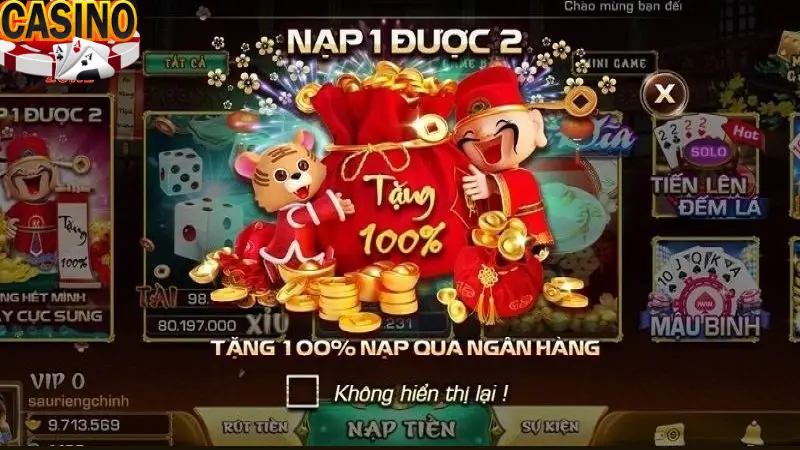 Hướng dẫn nạp tiền tại cổng game Red79