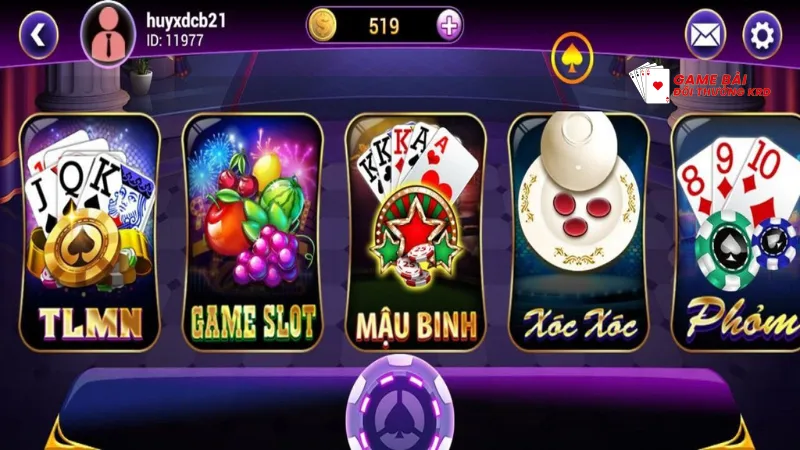 Những trò chơi hấp dẫn tại cổng game Oz69