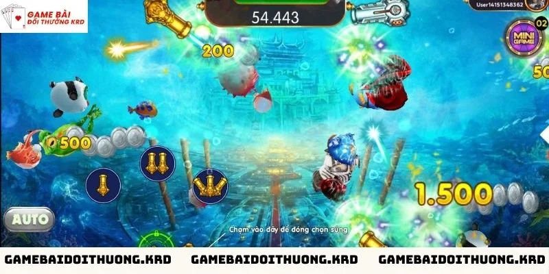 Bắn cá tại cổng game Lux39