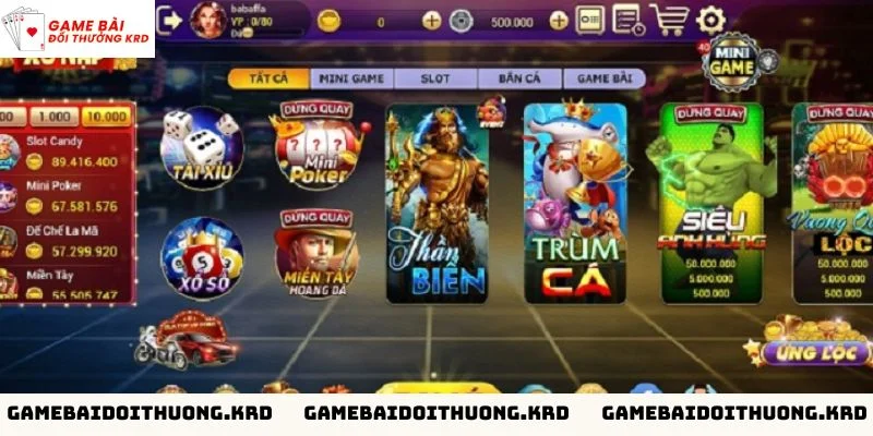 Mini game tại Locclub