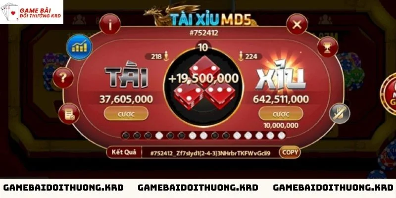 Tài xỉu tại cổng game Netfun