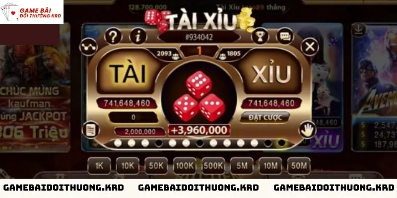 Tài xỉu tại cổng game P86club